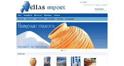 Desktop Screenshot of ellasimport.nl