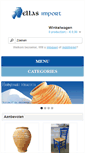 Mobile Screenshot of ellasimport.nl