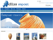 Tablet Screenshot of ellasimport.nl